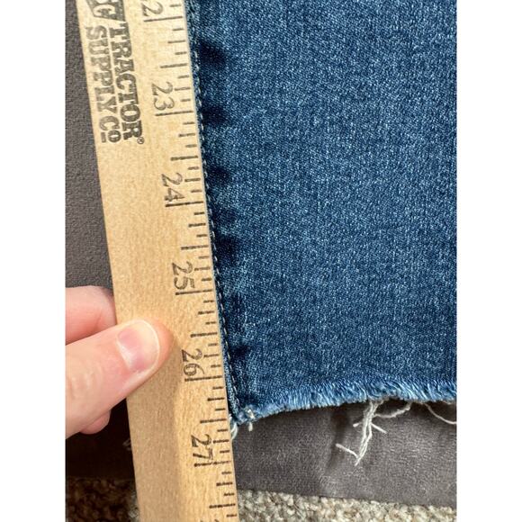 Judy Blue Jeans Skinny Fit Womens Size 1/25 JB88364 Stretch High Rise Raw Hem - Picture 9 of 12